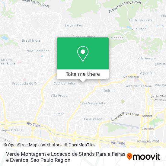 Mapa Verde Montagem e Locacao de Stands Para a Feiras e Eventos