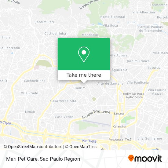 Mapa Mari Pet Care