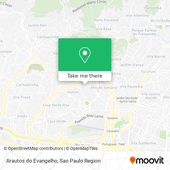 Mapa Arautos do Evangelho