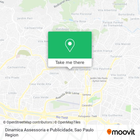 Mapa Dinamica Assessoria e Publicidade