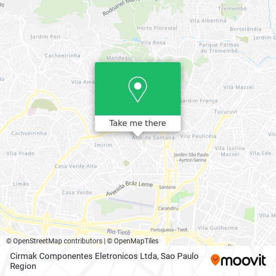 Mapa Cirmak Componentes Eletronicos Ltda