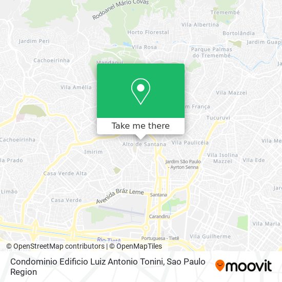 Condominio Edificio Luiz Antonio Tonini map