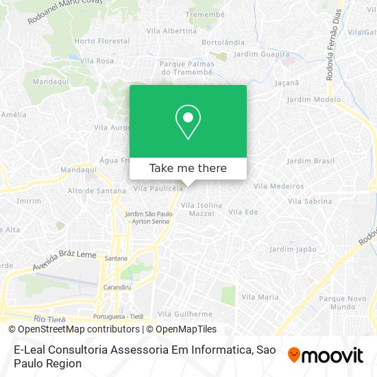 Mapa E-Leal Consultoria Assessoria Em Informatica
