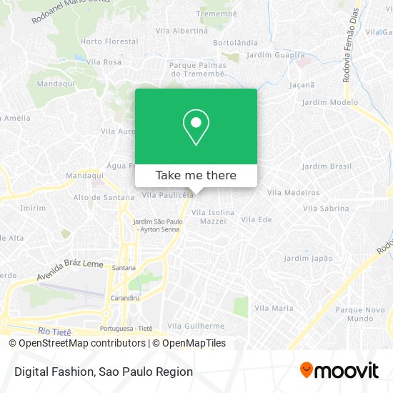 Digital Fashion map