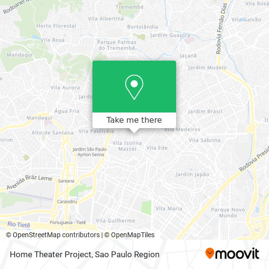 Mapa Home Theater Project