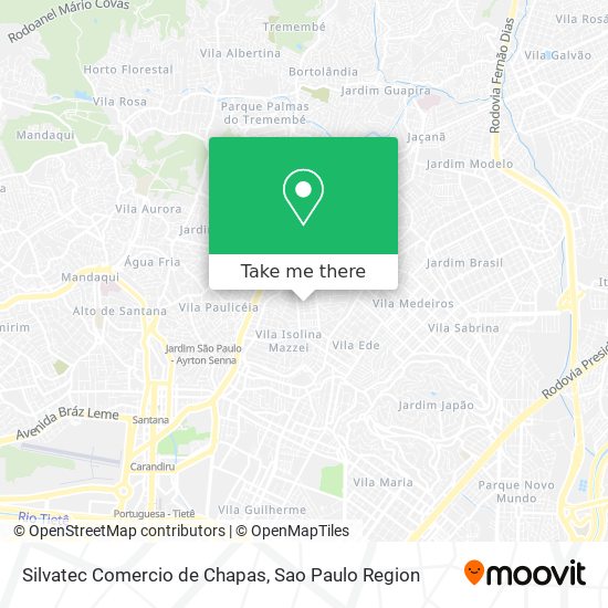 Silvatec Comercio de Chapas map