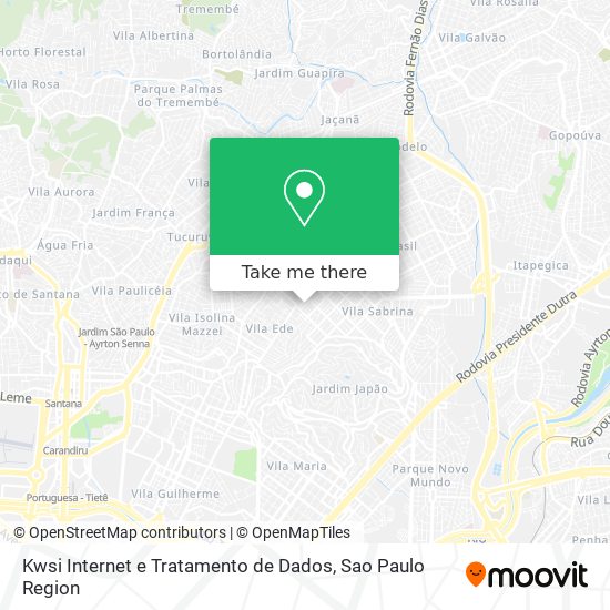 Kwsi Internet e Tratamento de Dados map