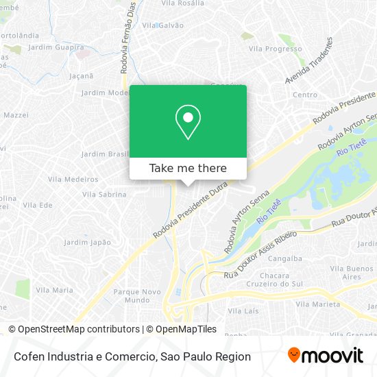 Cofen Industria e Comercio map