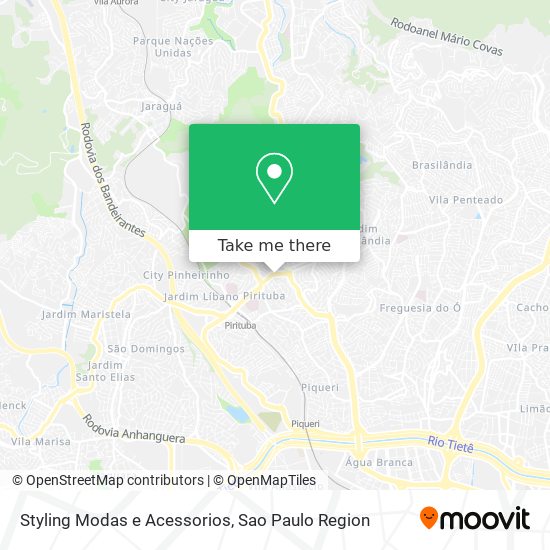 Styling Modas e Acessorios map