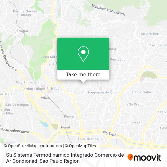 Mapa Sti Sistema Termodinamico Integrado Comercio de Ar Condionad