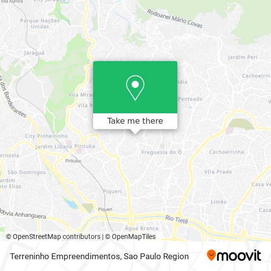 Terreninho Empreendimentos map