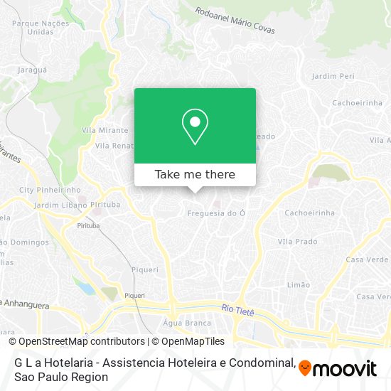 G L a Hotelaria - Assistencia Hoteleira e Condominal map