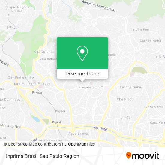 Inprima Brasil map