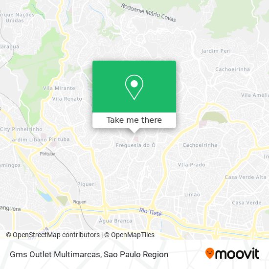 Mapa Gms Outlet Multimarcas