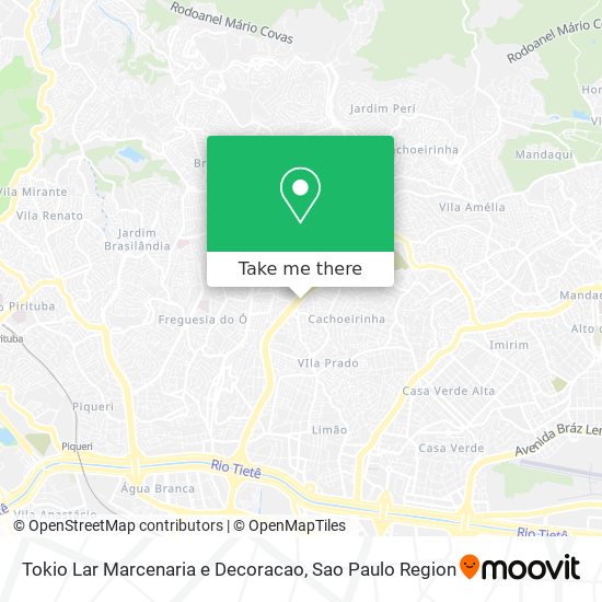 Tokio Lar Marcenaria e Decoracao map