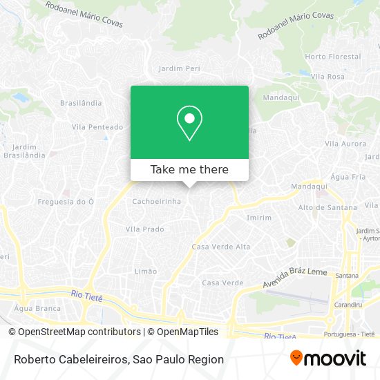 Roberto Cabeleireiros map