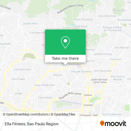 Ella Fitness map