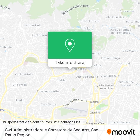 Mapa Swf Administradora e Corretora de Seguros