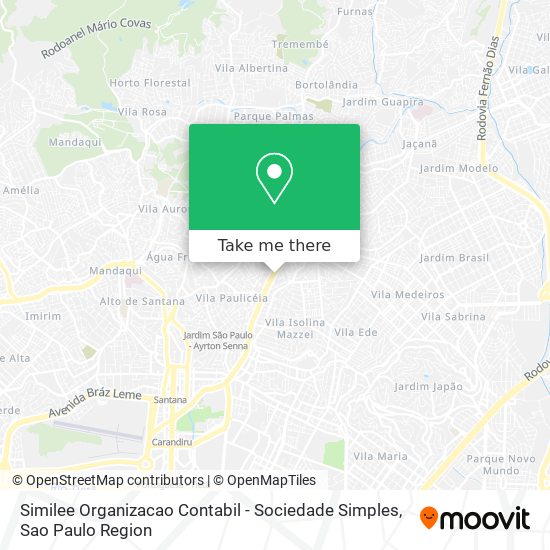 Mapa Similee Organizacao Contabil - Sociedade Simples