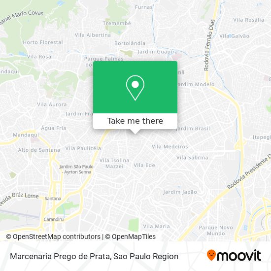 Marcenaria Prego de Prata map