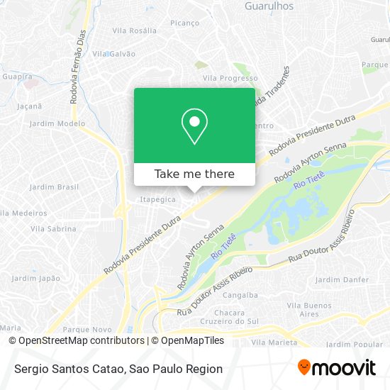 Sergio Santos Catao map