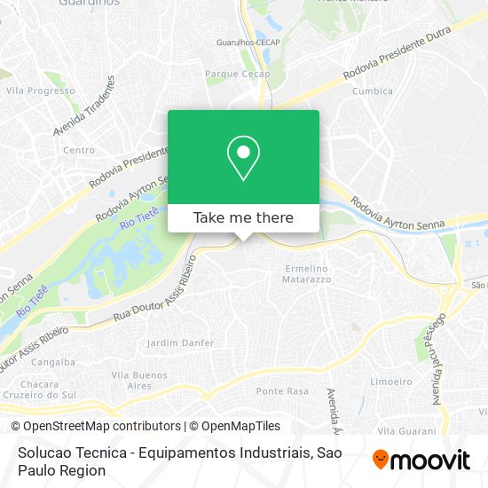 Solucao Tecnica - Equipamentos Industriais map