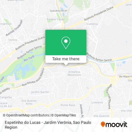 Espetinho do Lucas - Jardim Verônia map