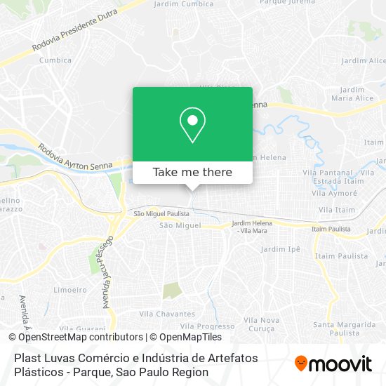 Plast Luvas Comércio e Indústria de Artefatos Plásticos - Parque map