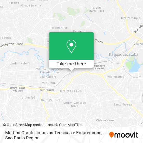 Martins Garuti Limpezas Tecnicas e Empreitadas map