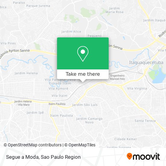 Mapa Segue a Moda