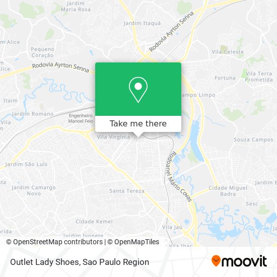 Outlet Lady Shoes map