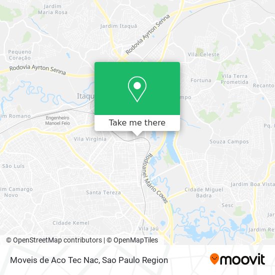 Mapa Moveis de Aco Tec Nac