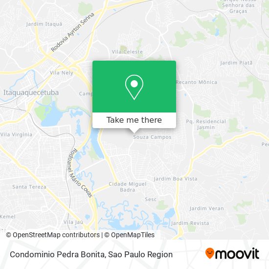 Condominio Pedra Bonita map