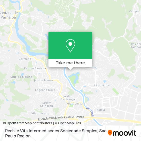 Rechi e Vita Intermediacoes Sociedade Simples map