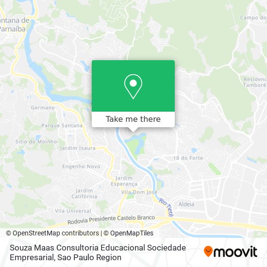 Souza Maas Consultoria Educacional Sociedade Empresarial map