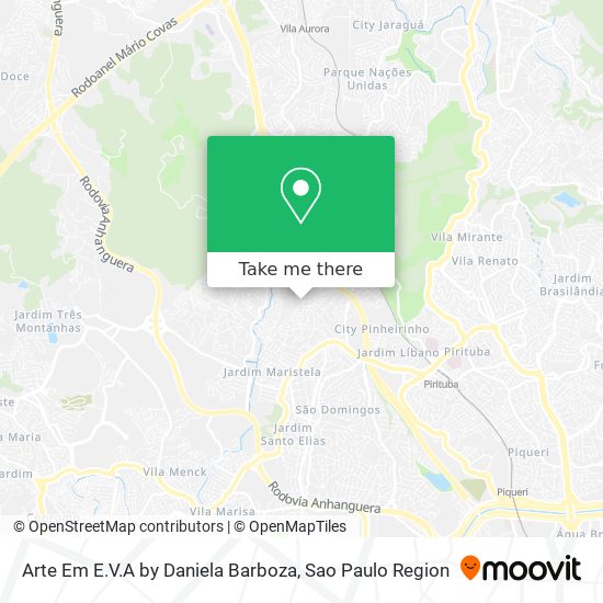 Arte Em E.V.A by Daniela Barboza map