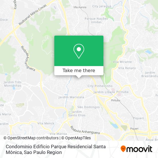 Condomínio Edifício Parque Residencial Santa Mônica map