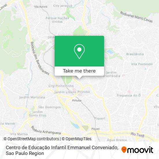 Centro de Educação Infantil Emmanuel Conveniado map