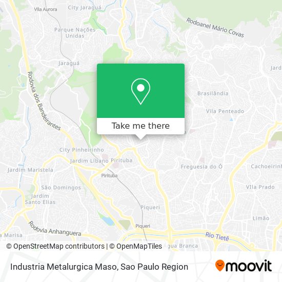 Industria Metalurgica Maso map