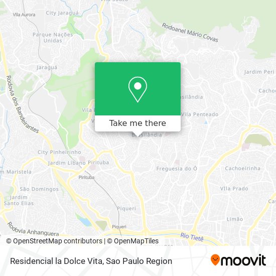 Residencial la Dolce Vita map