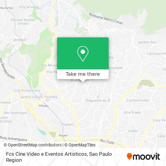 Fcs Cine Video e Eventos Artisticos map