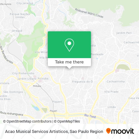 Acao Musical Servicos Artisticos map