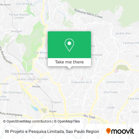 Mapa Rt Projeto e Pesquisa Limitada