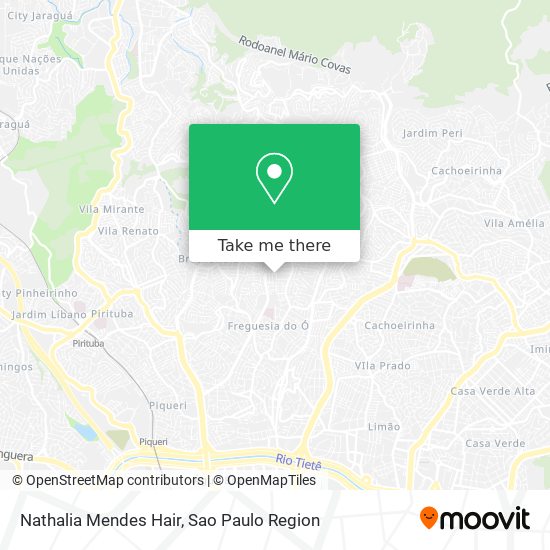 Nathalia Mendes Hair map