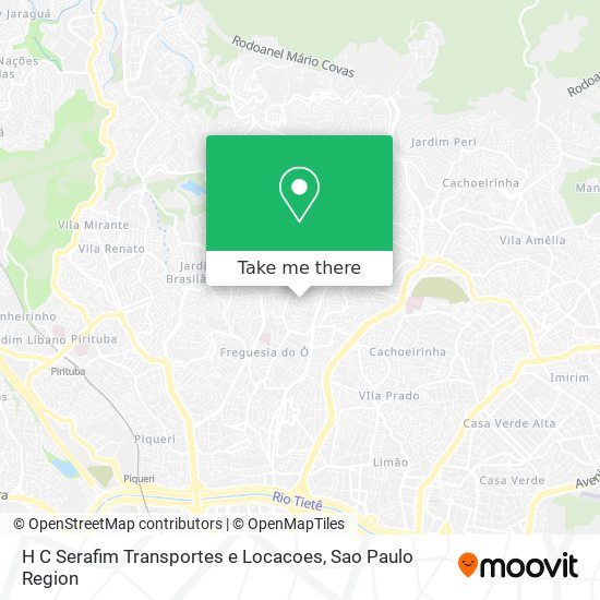 H C Serafim Transportes e Locacoes map