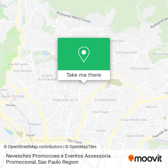 Neveschini Promocoes e Eventos Assessoria Promocional map
