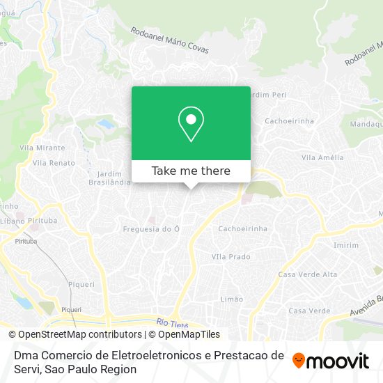 Mapa Dma Comercio de Eletroeletronicos e Prestacao de Servi