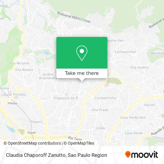 Mapa Claudia Chaporoff Zanutto