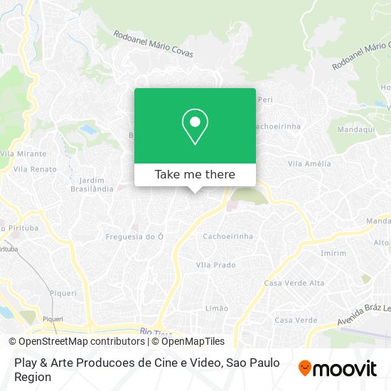 Mapa Play & Arte Producoes de Cine e Video