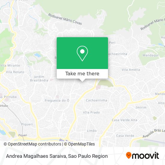 Andrea Magalhaes Saraiva map